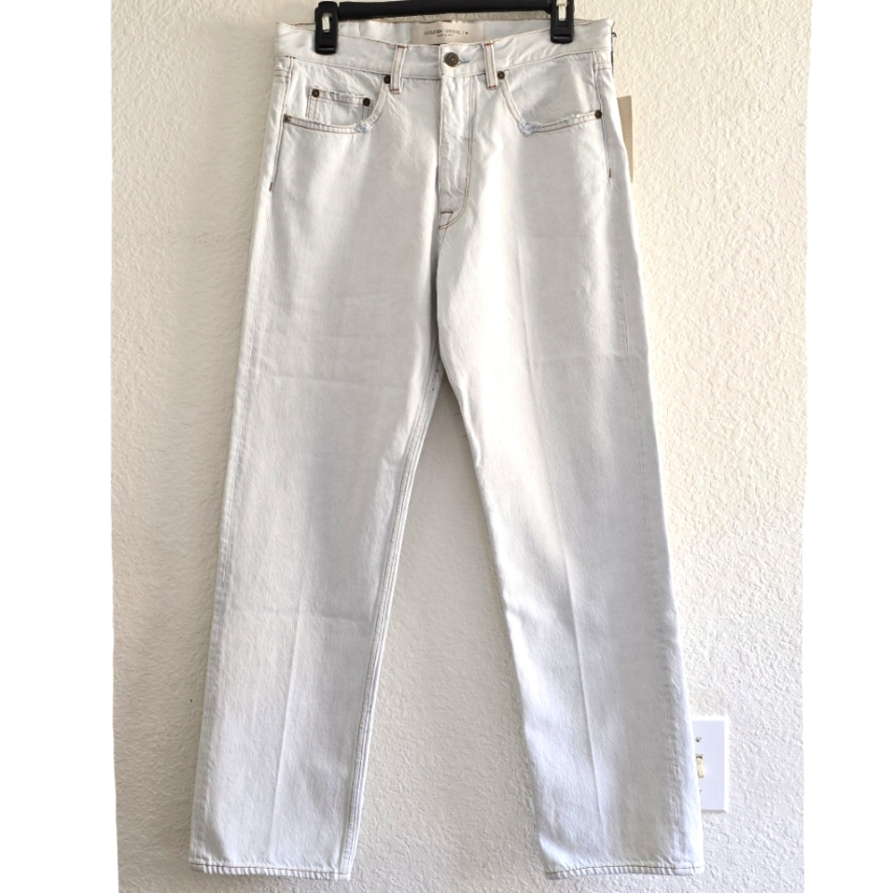 Golden Goose Brooke Boyfriend Bleached Jeans Size 27 - Picture 1 of 11